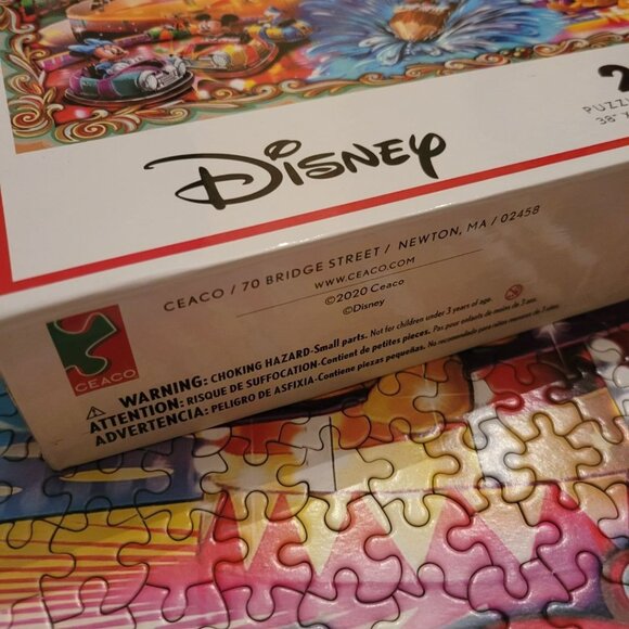 Disney 2000 Piece Puzzle 38 x 26 Mickey Minnie Mouse Donald Duck Goofy 43501 - Picture 16 of 16